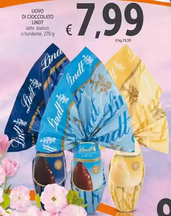 Spazio Conad Uovo Di Cioccolato Lindt 270 g offerta