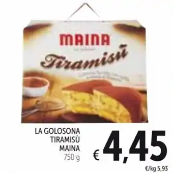 Spazio Conad Maina La Golosona Tiramisù 750 g offerta