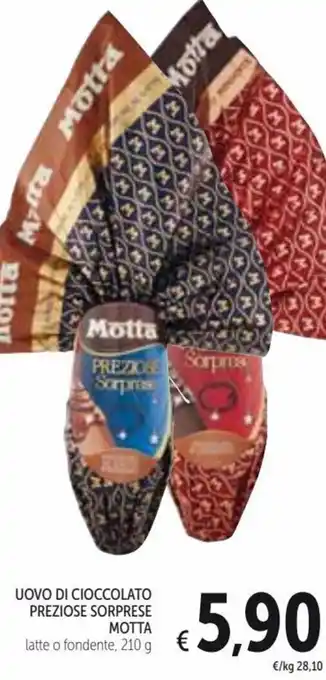 Spazio Conad Motta Uovo di Cioccolato Preziose Sorprese 210 g offerta