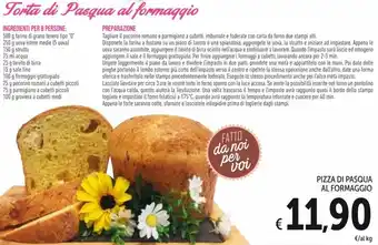 Spazio Conad Pizza di Pasqua Al Formaggio offerta