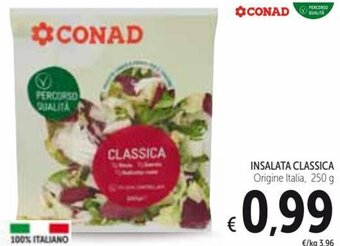 Spazio Conad Insalata Classica 250 g offerta