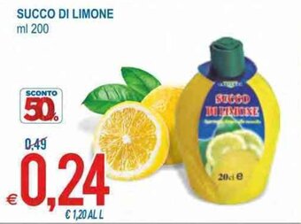 MD Discount Succo di limone 200 ml offerta