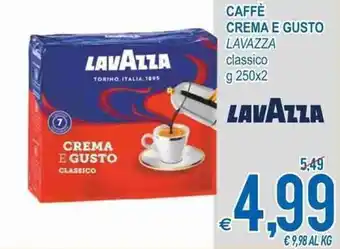 MD Discount Lavazza Caffè Crema e Gusto 250g x 4 offerta