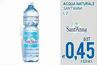 MD Discount Sant'Anna Acqua Naturale 2L offerta