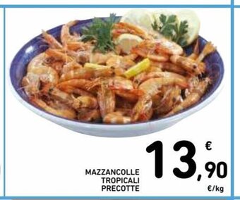 Spazio Conad Mazzancolle Tropicali Precotte offerta