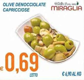 MD Discount Miraglia Olive Denocciolate Capricciose offerta