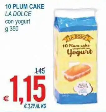 MD Discount La Dolce 10 Plum Cake 350g offerta