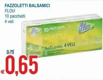 MD Discount Flou Fazzoletti Balsamici 10 pacchetti 4 veli offerta