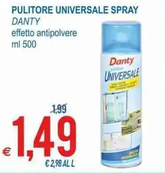 MD Discount Danty Pulitore Universale Spray 500 ml offerta