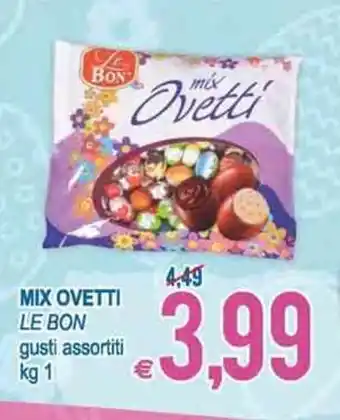 MD Discount Le Bon Mix Ovetti 1kg offerta