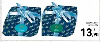 Spazio Conad Colomba Biffi vari tipi, 1 kg offerta