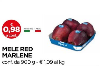 Unicoop Mele Red Marlene 900g offerta