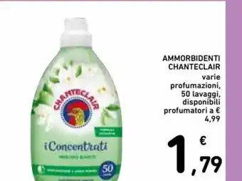 Spazio Conad Ammorbidenti Chanteclair varie profumazioni, 50 lavaggi, disponibili profumatori a offerta