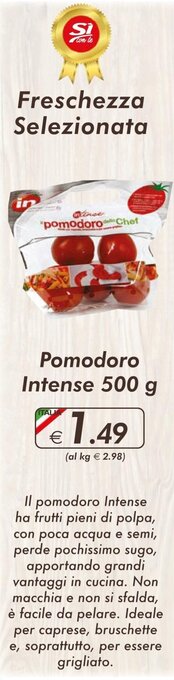 Sì con te Pomodoro Intense 500 g offerta
