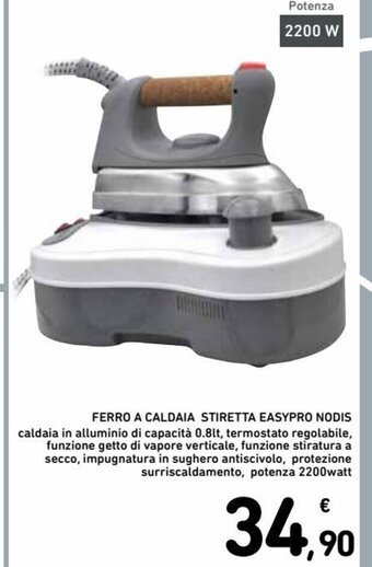 Spazio Conad Ferro A Caldaia Stiretta Easypro Nodis offerta