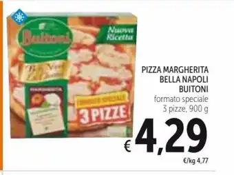 Spazio Conad Pizza Margherita Bella Napoli Buitoni 500g offerta