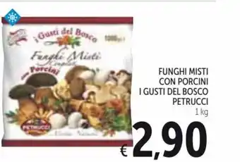 Spazio Conad Funghi Misti Con Porcini I Gusti Del Bosco Petrucci 1kg offerta