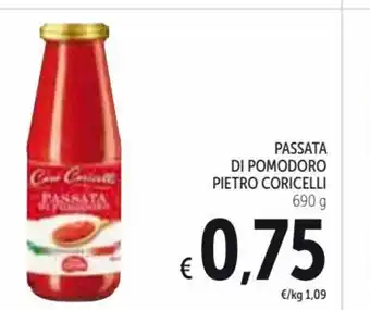 Spazio Conad Passata Di Pomodoro Pietro Coricelli 690g offerta