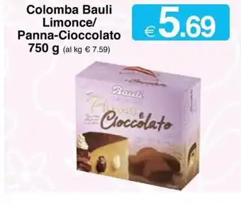 Sì con te Bauli Colomba Limonce/Panna-Cioccolato 750 g offerta