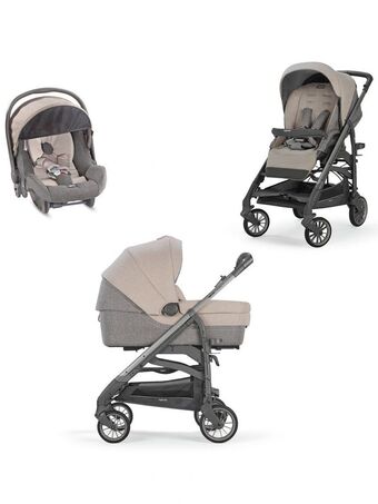 Prenatal Trilogy system - colore bermuda beige con telaio city ardesia offerta