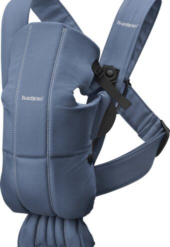 Prenatal Marsupio baby carrier mini vintage indigo cotton offerta