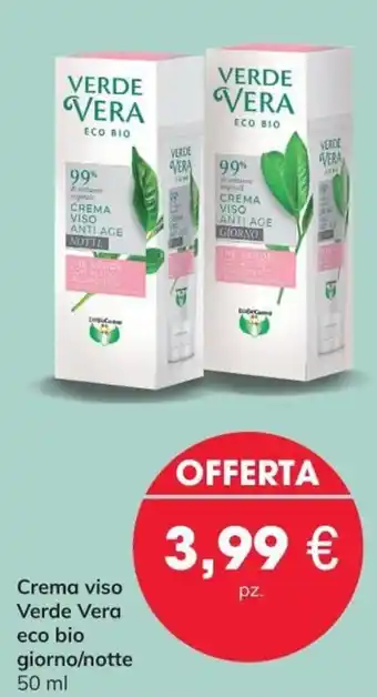 Verde Vera Crema viso eco bio giorno/notte 50 ml