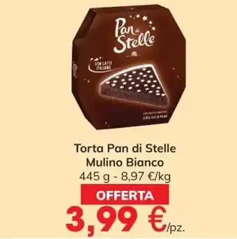 Eurospar Mulino Bianco Torta Pan di Stelle 445 g offerta