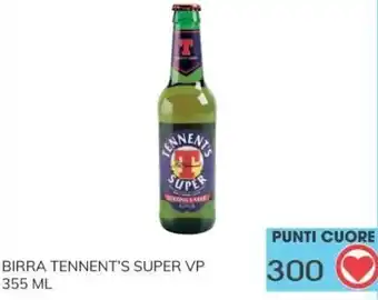 Eurospar Tennent's Super Vp Birra 355 ml offerta
