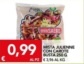 Mista Julienne con Carote Busta 250 g