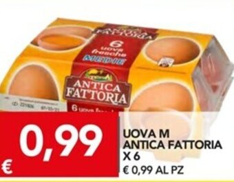 TuoDi Uova M Antica Fattoria x 6 offerta