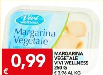 TuoDi Vivi Wellness Margarina Vegetale 250 g offerta