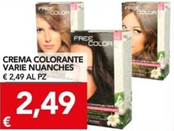 Crema Colorante Varie Nuanches