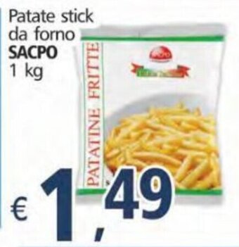 Alter Discount Sacpo Patate Stick da Forno 1 kg offerta