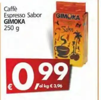 Alter Discount Gimoka Caffè Espresso Sabor 250g offerta