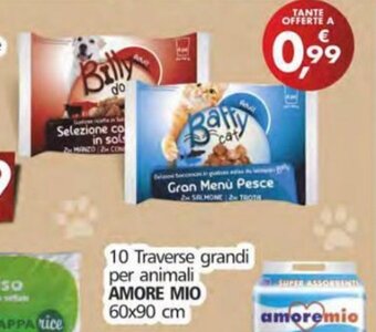 Alter Discount 10 Traverse grandi per animali Amore Mio 60x90 cm offerta