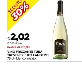 Vino Frizzante Tura Trevenezie IGT Lamberti 75 cl