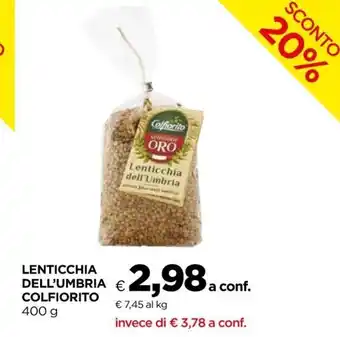Lenticchia Dell'Umbria Colfiorito 400g
