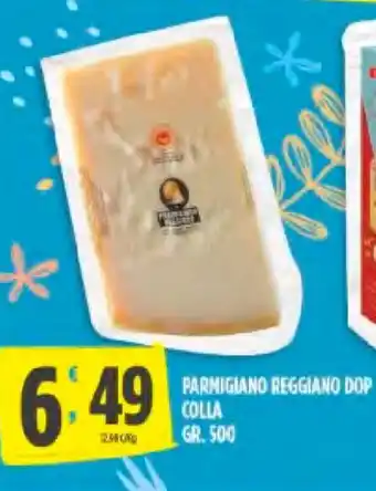 Despar Colla Parmigiano Reggiano DOP 500 gr. offerta