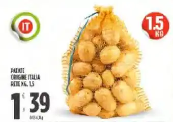 Despar Patate Origine Italia Rete 1,5 kg. offerta