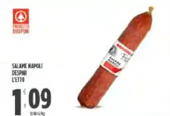 Despar Despar Salame Napoli l'etto offerta