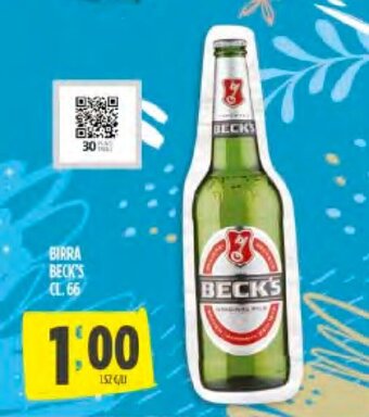 Despar Beck's Birra 66 cl. offerta