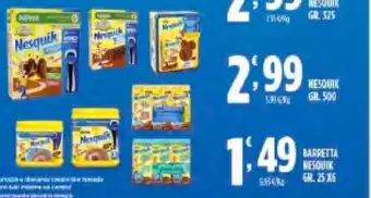 Despar Nesquik 500 gr offerta