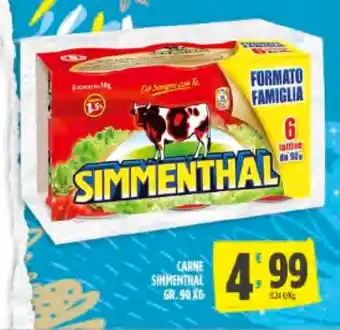 Despar Simmenthal Carne 90 gr x 6 offerta