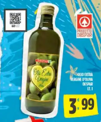 Despar Despar Olio Extra Vergine d'Oliva 1 Lt. offerta