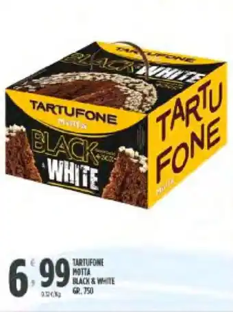 Despar Motta Tartufone Black & White 750 gr offerta