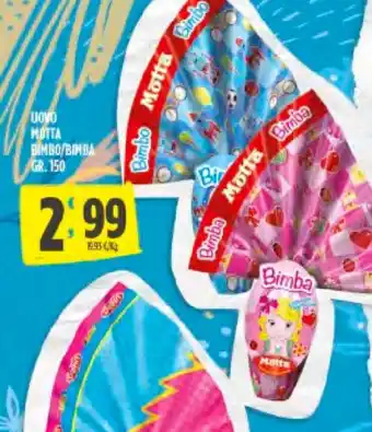 Despar Motta Uovo Bimbo/Bimba 150 gr offerta