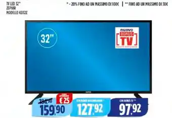 Despar Zephir Tv Led 32" Modello KD32Z offerta