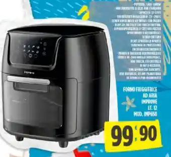 Despar Ad Aria Forno Friggitrice Improve 12 Lt. Mod. IMP650 offerta