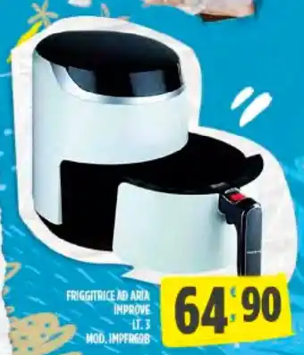 Despar Friggitrice Ad Aria Improve 3 Lt. Mod. IMPFR69B offerta