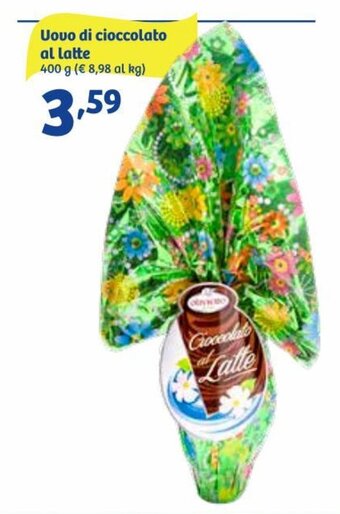 In'S Mercato Uovo di cioccolato al latte 400 g offerta